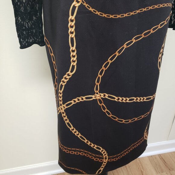 Bold Elements Cut to Curve Midi Skirt NWT - Picture 4 of 10